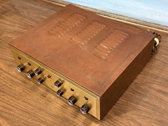 HH Scott 222c Amplifier With Scott Metal Case In Working Condition – Tested