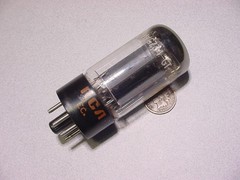 MULLARD RCA CO-BRANDED 5AR4 GZ34 RECTIFIER TUBE (tested strong)