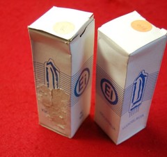 Ei Yugoslavia KT90 matched pair, NOS, OO getter, copper rods