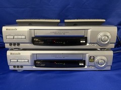 Panasonic PV-V4621 VCR with Remote – Lot of 2 – Both Played Tape