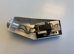 RARE LENCO L 75 HEADSHELL WITH ADC 220 X CARTRIDGE USED