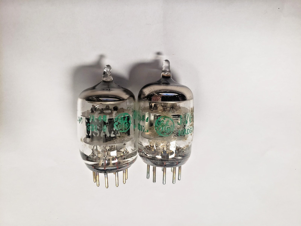 NOS: FOUR 5670W Radio Tubes GE NEW Orig Box
