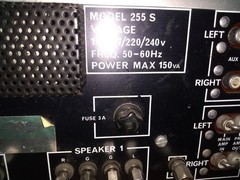 Vintage HH Scott Stereo Amp Amplifier 255 S