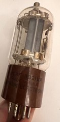 USAF Chatham 3D21WA Beam Power Vacuum Tube Brown Base