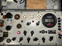 (1) Amperex By Mullard Blackburn LOW NOISE 12AX7 7025 E83CC Tube W/Matched Codes