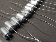 Mial Polystyrene Capacitors Qty 10 30000pf 30nf .03uf 33VDC? 30000K