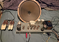 Tube Amplifier Hammond H-AO-43-1 Tube Amp 15 Watt & Tubes Volume Control Guitar