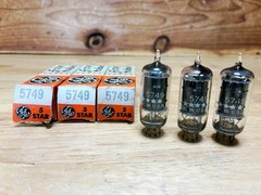 GE 5749 5 Star USA Vintage Tubes in Box (3 Available) 30-Day FREE Returns! 6BA6