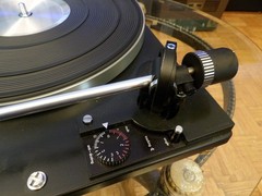 Dual 1229 Turntable — for restoration (spins, no auto function).