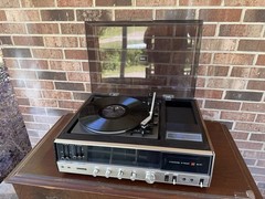 🍊Vintage 1970s Panasonic FM/AM Stereo Music Center w/ 8-Track | Model SE-4440🎶