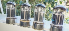 6080 = 6AS7 – ECC230 Vacuum Tube Sylvania labeled IVAPE BBC (Lot 10 pcs) NOS