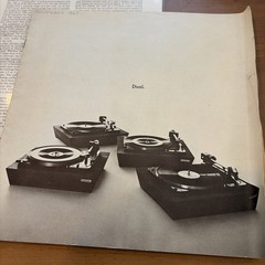 Dual Model 1229 , 12155, 1218, Promo And Test Brochures (3)