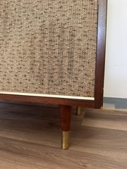 🍊Vintage 1950s/60s MCM Decca ‘The Riverside’ Hi-Fonic Record Player Console!