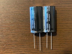 2 New Main Capacitors Pioneer SX-780 SA-7500 II Nichicon 10000 uf 50v 25mm
