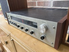 🍊Vintage 1970s Voice of Music AM/FM Stereo Receiver | Model 1532-1 WORKS!