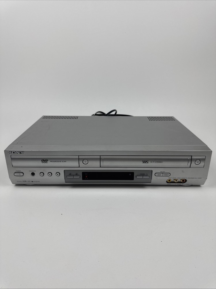 Sony SLV-D300P Progressive Scan DVD VCR Combo Player/Recorder – Tested No Remote