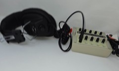 Califone 1210AV-PS 8-Position Jackbox 9 Headphones Califone 3068AV Demco P139