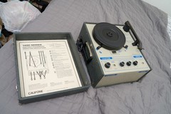 Vintage Califone #1455K Portable Record Player Tested Works Great!!