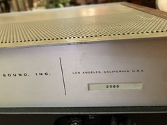 JBL James B Lansing SA660 Solid State Amplifier