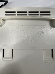 Sony Mega Watchman FD-525 Portable BW TV AM FM Radio Tuner Vintage 1994 W/ Cord