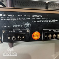 Vintage Kenwood KA-2000 Amplifier & KT-1000 Tuner Set | Fully Functional…