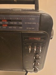 GE Superadio 7-2887A AM FM Long Range Hi Performance Radio Vintage- WORKS!