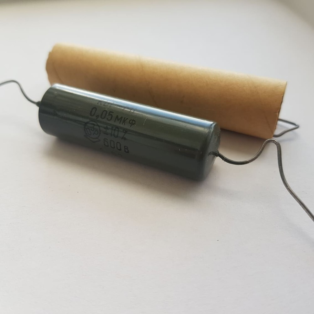 1 x 0.05uF 600V +-10% KBG-M1 TESTED PiO Paper Oil Audio Capacitor NEW