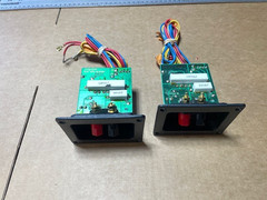 Cerwin Vega LS-10 Crossovers (2) 3 way with replaced banana jacks Free Ship