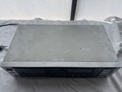 Vintage 80’s SANYO ULTRX DBX Stereo Cassette Deck Model RD C21 RARE Tested Works