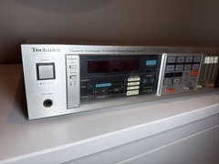 Technics SA-350 Quartz Synthesizer TV/FM/AM Stereo Receiver — Working