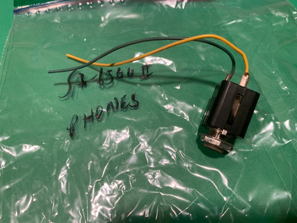 Pioneer SA-6500 II Stereo Integrated Amplifier Parting Out Phones Jack
