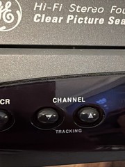 GE VCR Model vg2063 Video Cassette Player VCR Plus+ Vhs Hq Tested No Remote