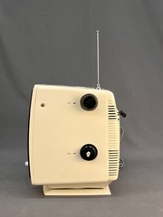 Vintage HITACHI Cube Style TRANSISTOR TV MODEL I-48; Circa 1976