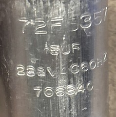 Vintage Bell + Howell 706840 16mm GE Capacitor 75 – 50A 5uf 236VAC # 72F5357