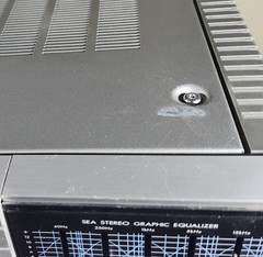 Vintage JVC JR-S301 DC INTEGRATED RECEIVER GRAPHIC EQUALIZER powers up but as-is