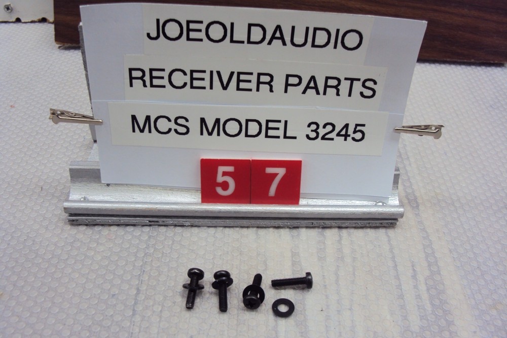 MCS Model 3245 Replacement Case Screws. Tested Parting Entire Out 3245