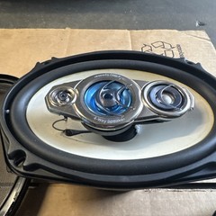 PIONEER ELECTRONIC CORP. Coaxial Four Way Speakers 2x SP-6980 250W 50 W NOM 580g