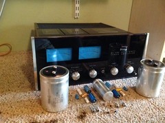 MCINTOSH MC-2105 AND 2100—-REPAIR SERVICE—BENCH DIAGNOSTIC