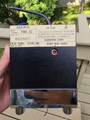 Vintage Audiovox FMC-1C AM FM Radio Converter Transmitter Tuner