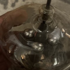 Vintage Large 4-Pin Vacuum Tube w/ Top Cap Electronic Component Nos! Rare!