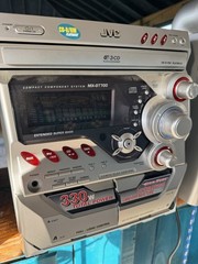 JVC MX GT700 Stereo 3Disc Changer, Dual Cass, AM/FM 330 Watts (SEE DESCRIPTION)
