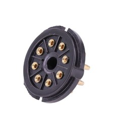 10PC K8A 8Pin Tube Socket For KT88 EL34 6550 6CA7 6SN7 Valve Base Audio HIFI