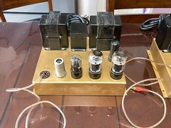 VINTAGE LEAK TL/10 POINT ONE MONO TUBES AMPLIFIERS MATCHED PAIR 110-120V RARE