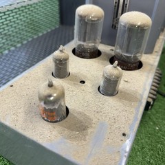VINTAGE VERY RARE UTC MLF500 Linear Tube Amplifier 1950’s WOW! Metal UNTESTED