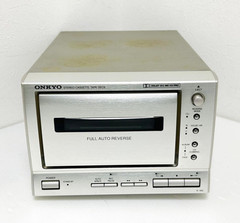 ONKYO K-185 Mini Stereo Cassette Deck Compact Audio Player Recorder 54dB 9W