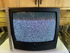 Vintage RCA XL100 Commercial Skip 19in CRT TV 1999 Retro Gaming F19262 Coax Only