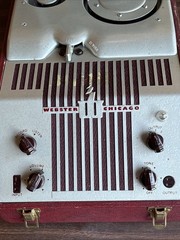 Vintage Webster Chicago Model 80-1 Wire Recorder, Not Tested, No Cord or Mic