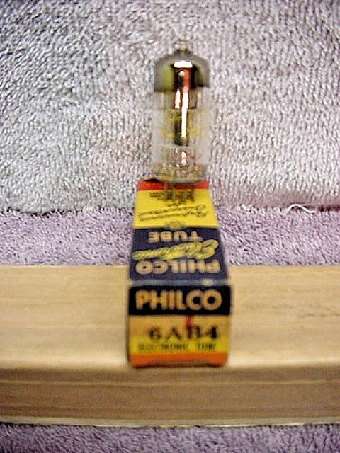 NOS Philco Radio Tube – 6AB4 – Tested