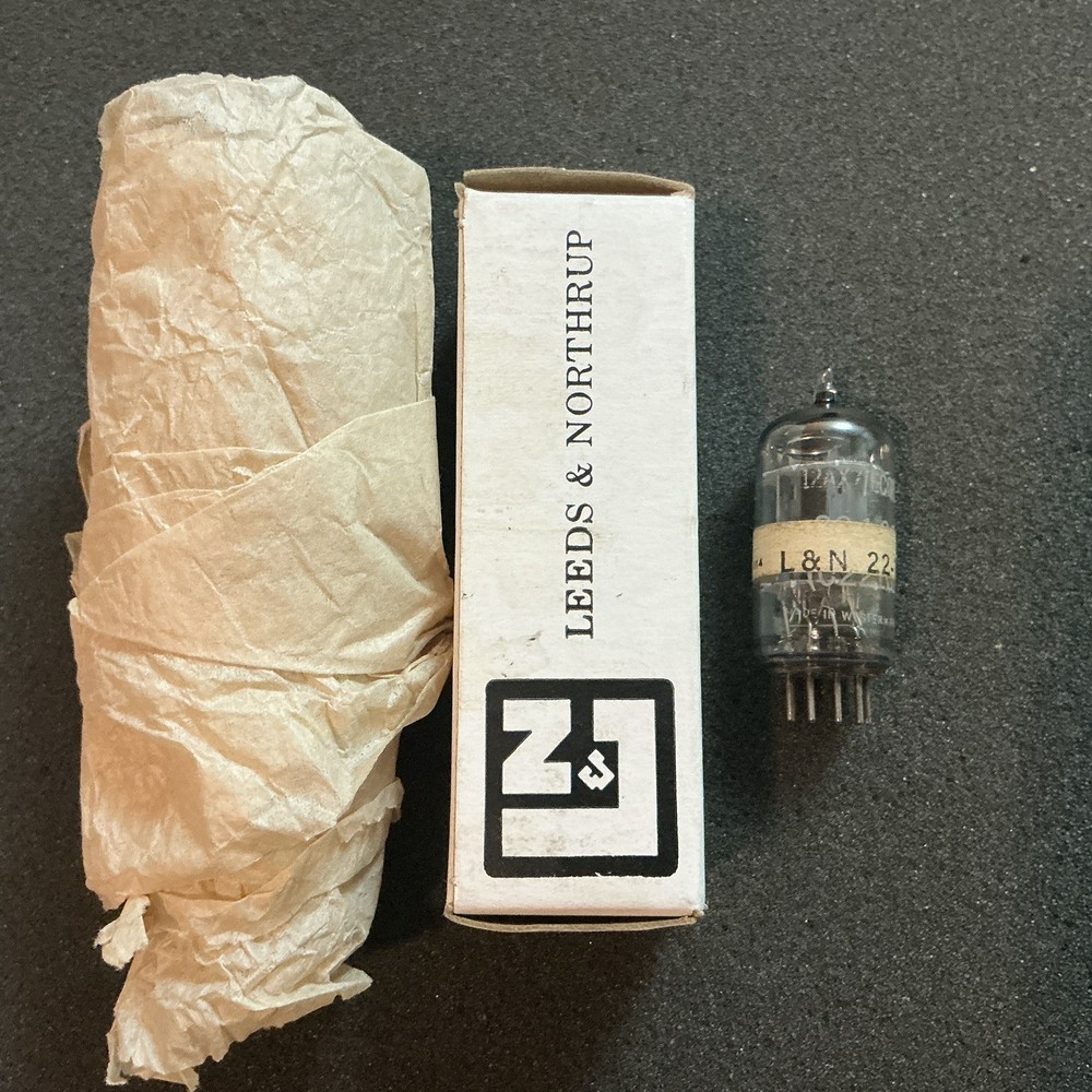 RARE Telefunken 12AX7 ECC83 SELECTED Tube Leeds Northrup B339 7025 CV492