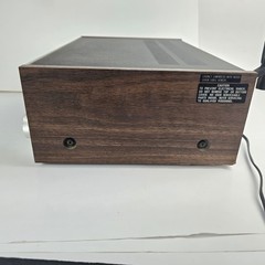 Scott stereo receiver 330R. Classic silver face model with wood sides Tested